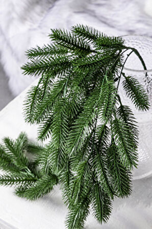 Yapay Çam Sarmaşık Uv Korumalı Koyu Yeşil 75 Cm 5 Dal