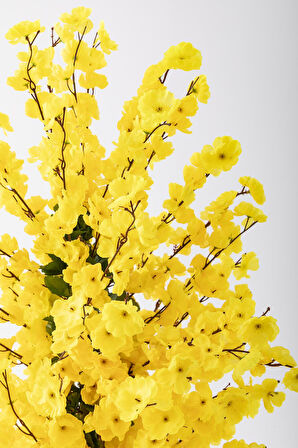 Yapay Bahar Dalı Ağacı 150 Cm 70 Dal Sarı