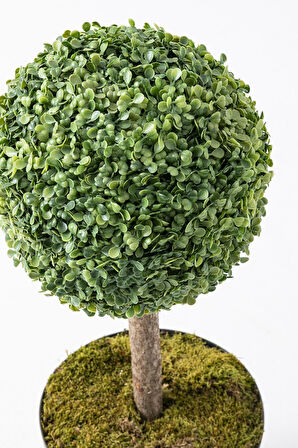 Yapay Top Şimşir Ağacı Tekli 70 Cm