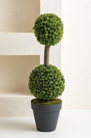 Yapay Top Çamdalı Ağacı 2'li 120 Cm