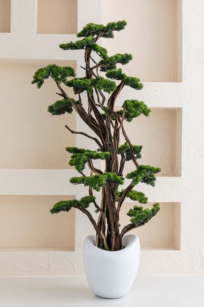 Yapay Büyük Bonsai Ağacı 200 cm 40 dal 