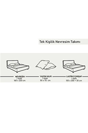 Gleam Tek Kişilik Nevresim Takımı 160 x 220 Cm