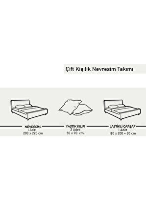 Aura Çift Kişilik Nevresim Takımı 200 x 220 Cm