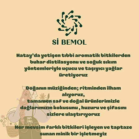Sİ BEMOL DOĞAL KORUYUCU SPREY Kene ve Sivrisineklere Karşı %100 Doğal 100ml