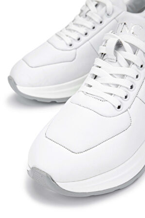 Tamer Tanca Kadın Hakiki Deri Beyaz Sneakers & Spor Ayakkabı 1037 A8-3 BN AYK Y24 BEYAZ DR
