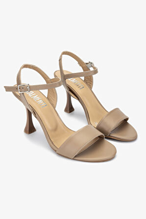 Valmenti Giulio Kadın Camel Hakiki Deri Sandalet 33 0532 BN SNDLT Y24