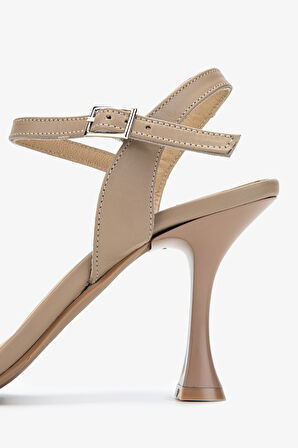 Valmenti Giulio Kadın Camel Hakiki Deri Sandalet 33 0532 BN SNDLT Y24