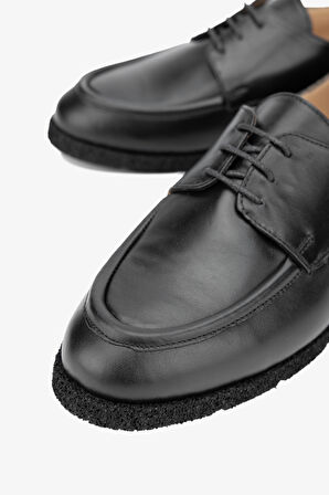 Valmenti Alanzo Kadın Siyah Hakiki Deri Casual Ayakkabı 33 0618 BN AYK Y24