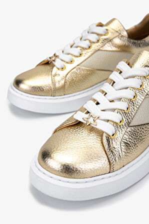 Valmenti Anka Kadın Dore Hakiki Deri Sneakers & Spor Ayakkabı 33 1230 BN AYK Y24