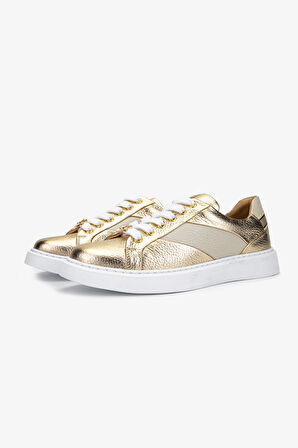 Valmenti Anka Kadın Dore Hakiki Deri Sneakers & Spor Ayakkabı 33 1230 BN AYK Y24