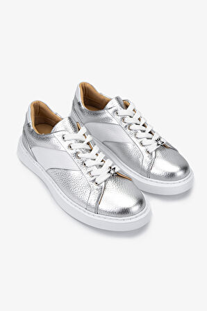 Valmenti Anka Kadın Lame Hakiki Deri Sneakers & Spor Ayakkabı 33 1230 BN AYK Y24