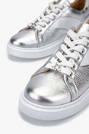 Valmenti Anka Kadın Lame Hakiki Deri Sneakers & Spor Ayakkabı 33 1230 BN AYK Y24