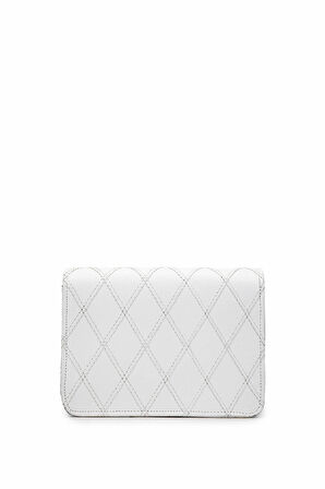 Dolce Kadın Suni Deri Beyaz Kap Postacı Çanta 1025 248031-2 BN CANTA Y24 WHITE KAP