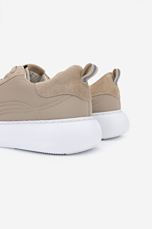 Valmenti Zindax Kadın Bej/Bej Deri & Tekstil Sneakers & Spor Ayakkabı 933 ZN PAGANINI BN AYK Y24