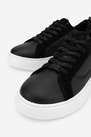 Valmenti Zindax Kadın Siyah/Siyah Deri & Tekstil Sneakers & Spor Ayakkabı 933 ZN PAGANINI BN AYK Y24