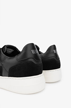 Valmenti Purta Erkek Siyah Hakiki Deri Sneakers & Spor Ayakkabı 933 WALKER ERK AYK Y24