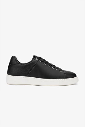 Valmenti Pastik Erkek Siyah Hakiki Deri Sneakers & Spor Ayakkabı 933 SPRINTER ERK AYK Y24