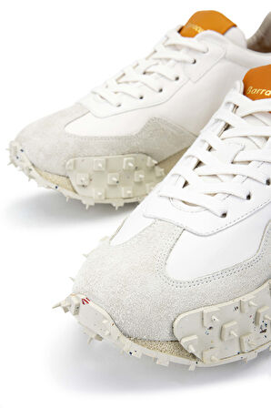 Barracuda Erkek Hakiki Deri Taş Sneakers & Spor Ayakkabı 511 BU3436B ERK AYK Y24 MARMO/CAMELIA