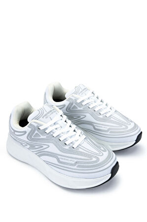 Fessura Kadın Tekstil Beyaz/Buz Beyaz Sneakers & Spor Ayakkabı 1001 REX001 BN AYK Y24 WHITE/ICE