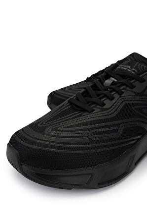 Fessura Erkek Tekstil Siyah Sneakers & Spor Ayakkabı 1001 REX001 ERK AYK Y24 BLACK/BLACK