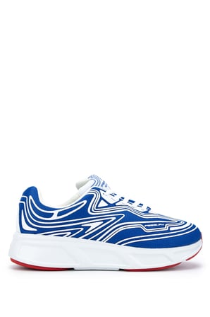 Fessura Erkek Tekstil Mavi/Beyaz Sneakers & Spor Ayakkabı 1001 REX001 ERK AYK Y24 INK/WHITE