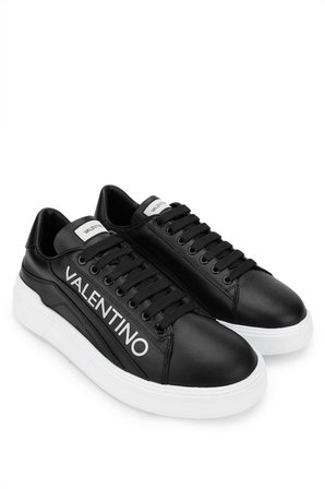 Mario Valentino Erkek Hakiki Deri Siyah Sneakers & Spor Ayakkabı 1040 92R2103 ERK AYK Y24 BLACK