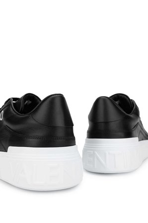 Mario Valentino Erkek Hakiki Deri Siyah Sneakers & Spor Ayakkabı 1040 92R2103 ERK AYK Y24 BLACK