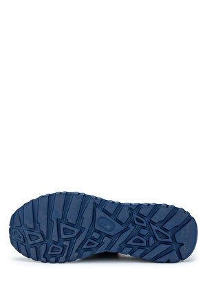 Tamer Tanca Erkek Hakiki Deri Lacivert Sneakers & Spor Ayakkabı 383 6094 ERK AYK Y24 LACI SLVR