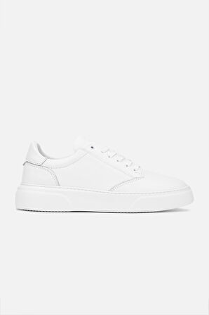 Valmenti Cess Erkek Beyaz Floter Hakiki Deri Sneakers & Spor Ayakkabı 04 2509 ERK AYK Y24