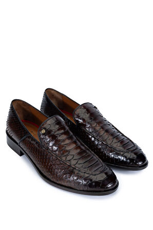 Tamer Tanca Erkek Hakiki Deri Taba Loafer Ayakkabı 537 3436 ERK AYK Y24 TABA YLN