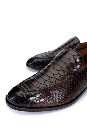 Tamer Tanca Erkek Hakiki Deri Taba Loafer Ayakkabı 537 3436 ERK AYK Y24 TABA YLN