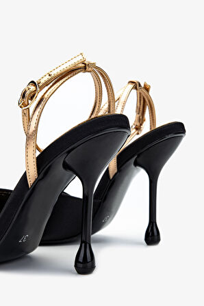 Valmenti Aden Kadın SIYAH/ROSE Hakiki Deri Sandalet 909 9002 BN SNDLT Y24