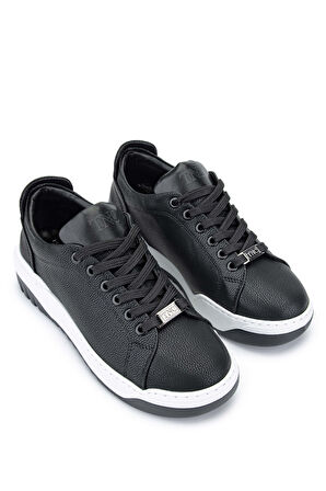 Tamer Tanca Kadın Vegan Siyah/Lacivert Sneakers & Spor Ayakkabı 1009 2505-89 BN AYK Y24 SIYAH FLTR/LACI