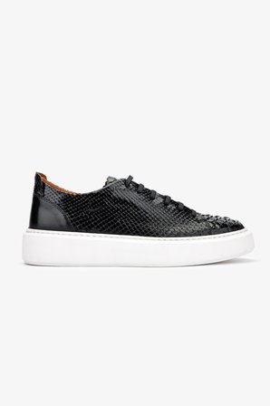 Valmenti Erkek Hakiki Deri Siyah Sneakers & Spor Ayakkabı 537 3442 ERK AYK Y24 SIYAH YLN