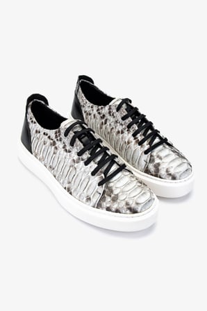 Valmenti Erkek Hakiki Deri Sneakers & Spor Ayakkabı 537 3442 ERK AYK Y24 NATURAL YLN