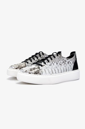 Valmenti Erkek Hakiki Deri Sneakers & Spor Ayakkabı 537 3442 ERK AYK Y24 NATURAL YLN