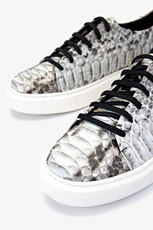 Valmenti Erkek Hakiki Deri Sneakers & Spor Ayakkabı 537 3442 ERK AYK Y24 NATURAL YLN