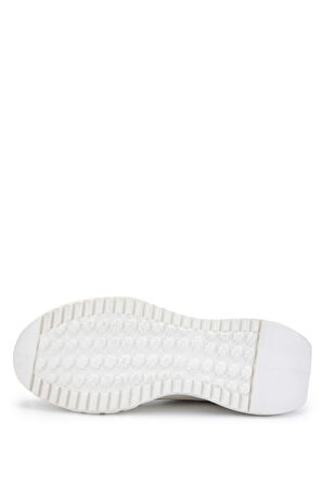 Tamer Tanca Erkek Hakiki Deri Kırık Beyaz Sneakers & Spor Ayakkabı 285 T3246 ERK AYK Y22 K.BEYAZ