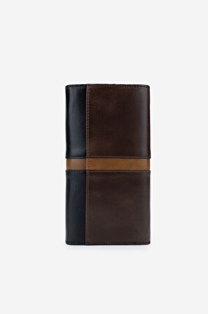 Valmenti Unisex Siyah Hakiki Deri Cüzdan 301 CEKU CUZDAN Y24 SYH/KHV CK