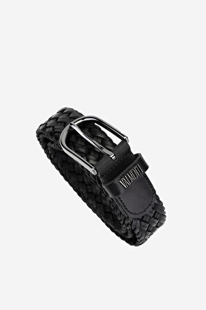 Valmenti Zindax Erkek Siyah Hakiki Deri Casual Kemer 1041 743 ERK KEMER Y24