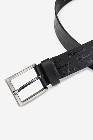 Valmenti Addmy Erkek Siyah Hakiki Deri Casual Kemer 1041 500 ERK KEMER Y24