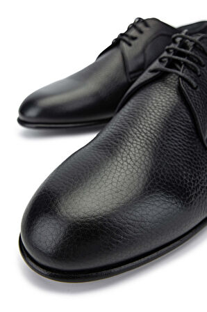 Tamer Tanca Erkek Hakiki Deri Siyah Klasik Ayakkabı 987 130 ERK AYK SK24-25 SIYAH GYK