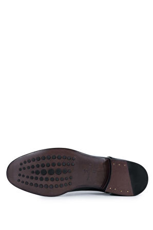 Tamer Tanca Erkek Hakiki Deri Siyah Açma Klasik Ayakkabı 987 129 ERK AYK SK24-25 SİYAH AÇMA