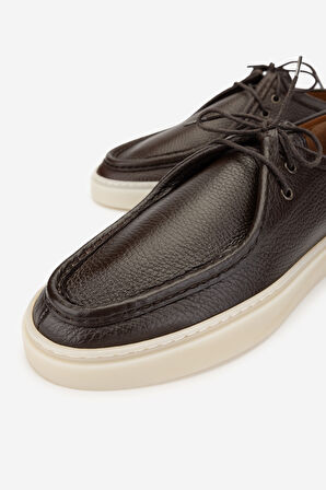 Valmenti Erkek Hakiki Deri Kahverengi Casual Ayakkabı 987 138 ERK AYK SK24-25 KAHVE FLTR