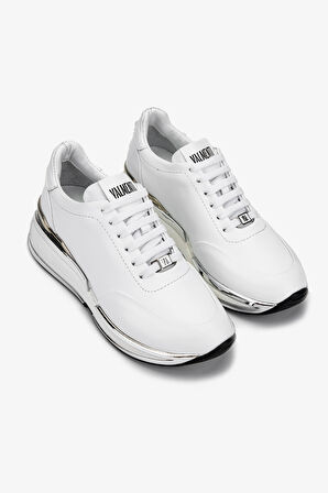 Valmenti Kadın Hakiki Deri Beyaz Sneakers & Spor Ayakkabı 1011 6371 BN AYK SK23/24 BEYAZ DR