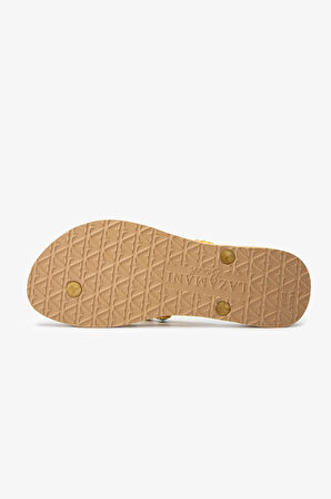 Lazamani Kadın Vegan Bej Düz Terlik 461 77002 BN TRLK Y24 BEIGE