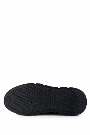 Tamer Tanca Erkek Hakiki Deri Siyah Sneakers & Spor Ayakkabı 352 21416 ERK AYK SK24-25 SIYAH