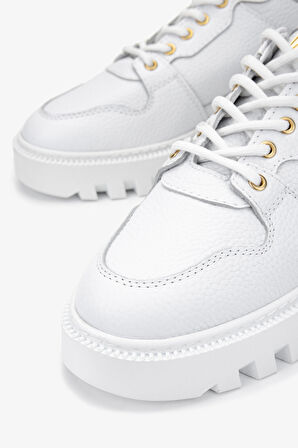 Valmenti Erkek Hakiki Deri Beyaz Sneakers & Spor Ayakkabı 352 21161 ERK AYK SK24-25 BEYAZ FLTR