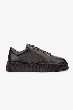 Valmenti Erkek Hakiki Deri Kahverengi Sneakers & Spor Ayakkabı 352 21169 ERK AYK SK24-25 KAHVE FLTR
