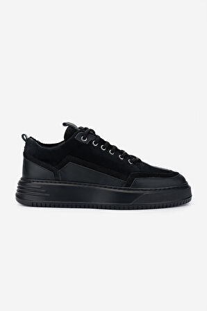 Valmenti Erkek Hakiki Deri Siyah Sneakers & Spor Ayakkabı 352 21188 ERK AYK SK24-25 SIYAH